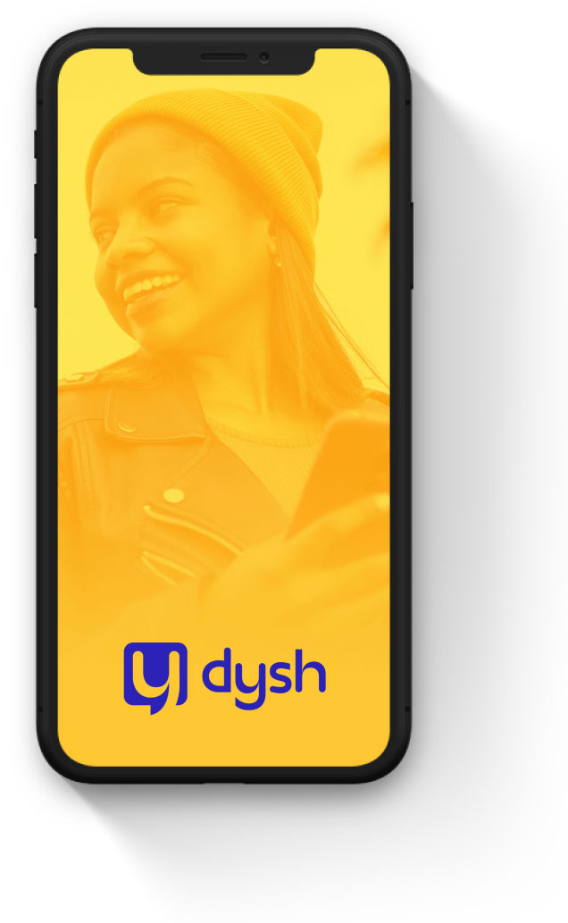 dysh app screen